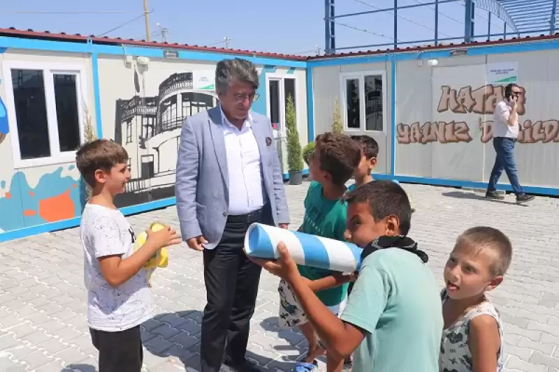 Hatay'da Depremzedeler Için