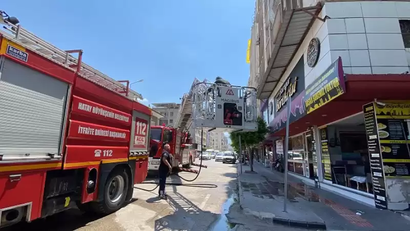İskenderun'da Evde çıkan Yangın Söndürüldü