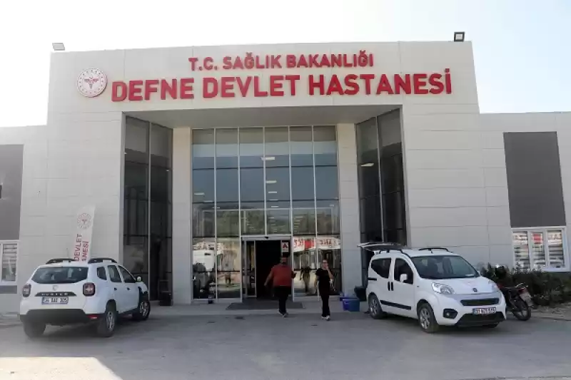 İki Ayda Tamamlanan Defne Devlet Hastanesinde 39 Bin Poliklinik Hizmeti Verildi