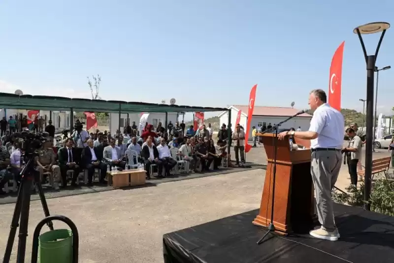 HBB Ve Ciner Iş Birliği Ile Yapılan Prefabrik Konutların 2.etap Anahtar Teslim Töreni Gerçekleşti