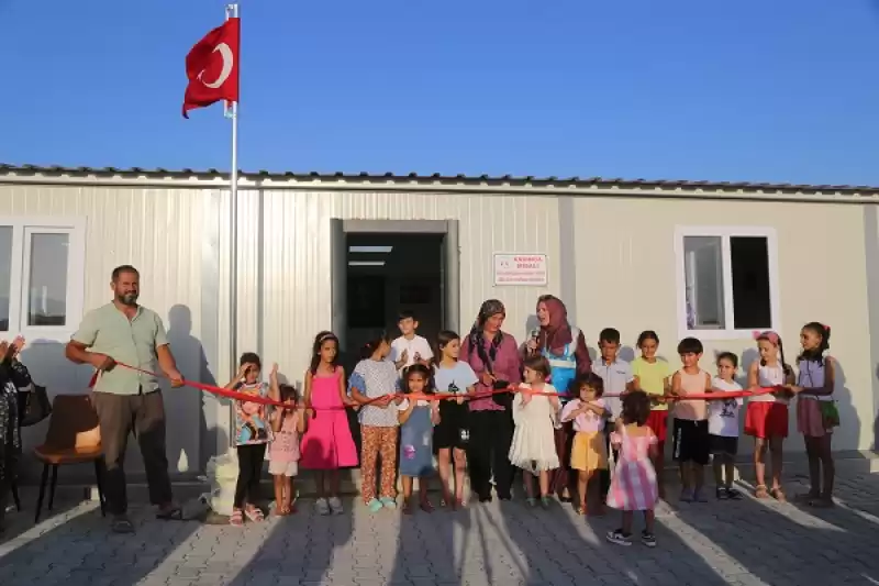 Hatay'da Şehit Yarbay Songül Yakut Anaokulu Açıldı