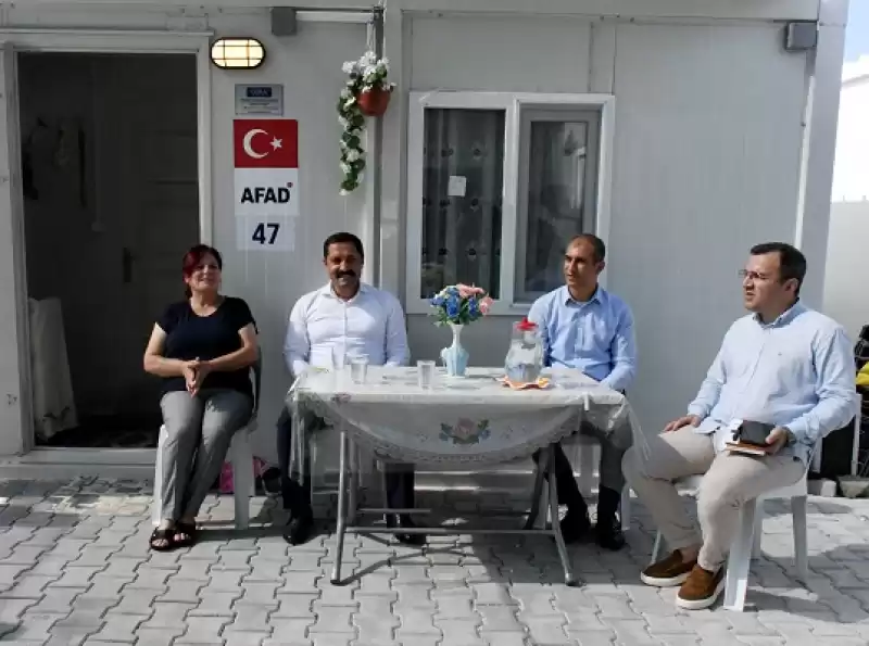 Hatay'da 158 Konteyner Kentte 47 Bin 772 Depremzede Aile Misafir Ediliyor