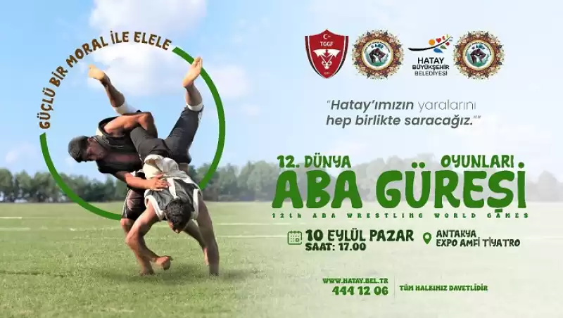 12.Aba Güreşi Oyunlarında Türkiye’den 33, Yurt Dışından 20 Sporcu Ter Dökecek
