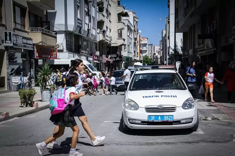 İskenderun'da Polis Okul çevrelerinde Denetim Yaptı 