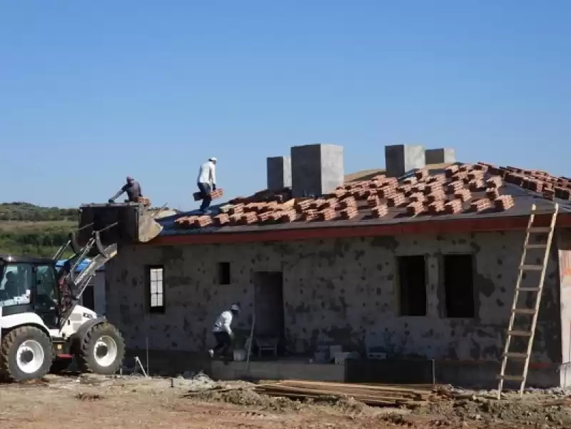 Depremde Zarar Gören Samandağ Köy Evleri Yenileniyor