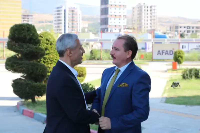 Hatay’ın Iki Rektörü Iste’ De Bir Araya Geldi