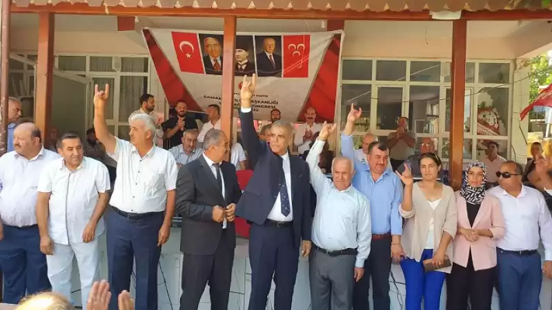 MHP Samandağ İlçe Başkanlığına Hikmet Külahlı Yeniden Seçildi