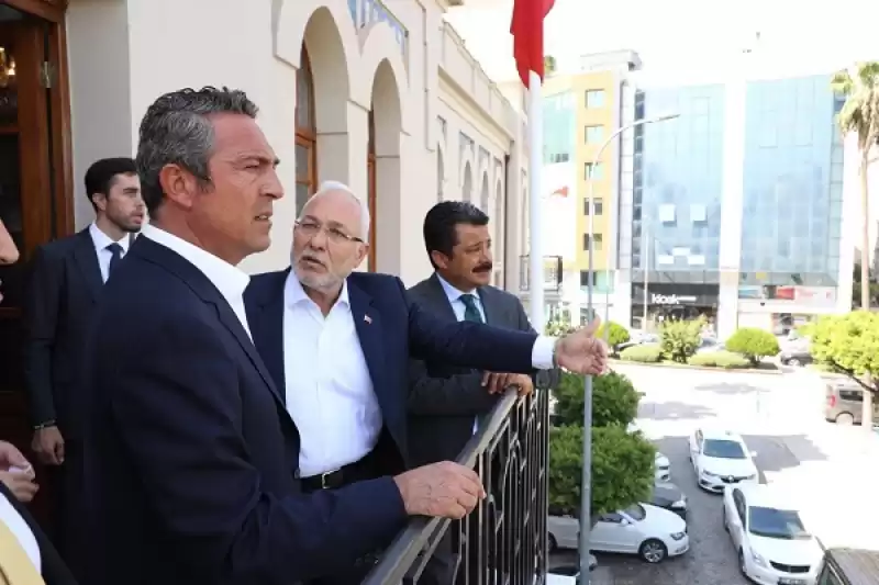 Fenerbahçe Kulübü Başkanı Ali Koç İskenderun'a Geldi