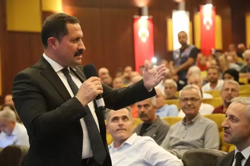 Hatay'da Yerinde Dönüşüm Projesi Bilgilendirme Toplantısı Yapıldı