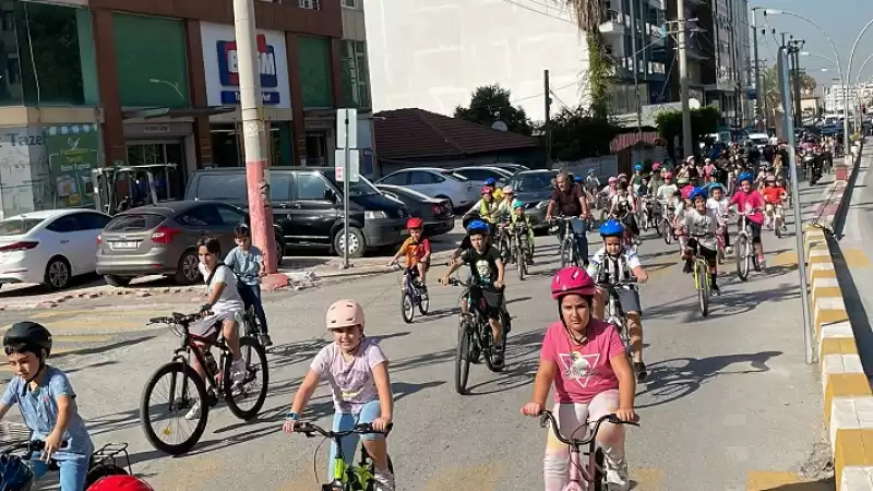 Dörtyol'da Bisiklet Turu Düzenlendi 