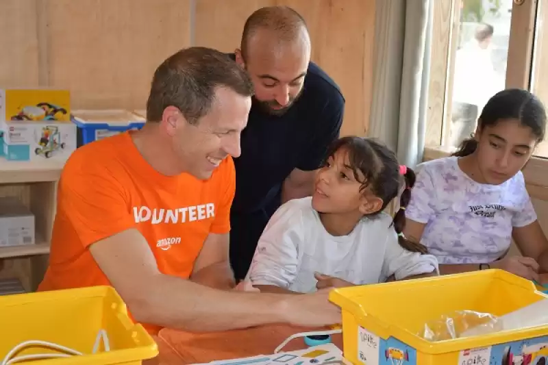 Amazon Türkiye'nin Desteğiyle Hatay'da 