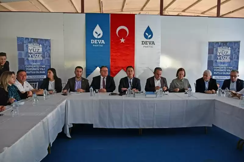 DEVA Partisi Genel Başkanı Babacan, Hatay'da Konuştu: