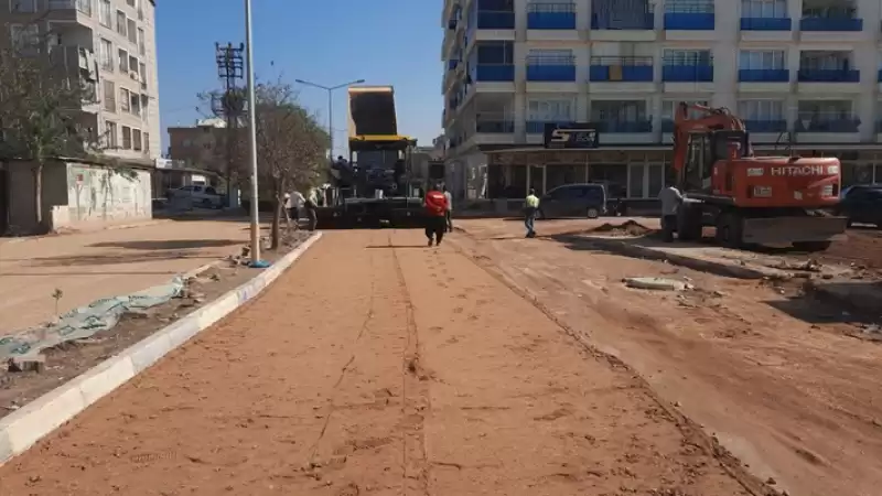 HBB Alt Yapısı Tamamlanan Noktalarda Asfaltlama çalışmalarını Sürdürüyor