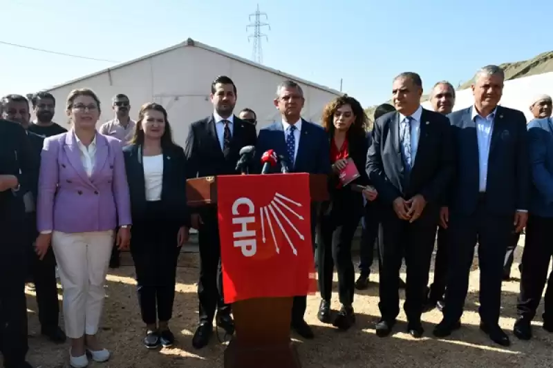 CHP Genel Başkan Adayı Özgür Özel, Hatay'da Konuştu: