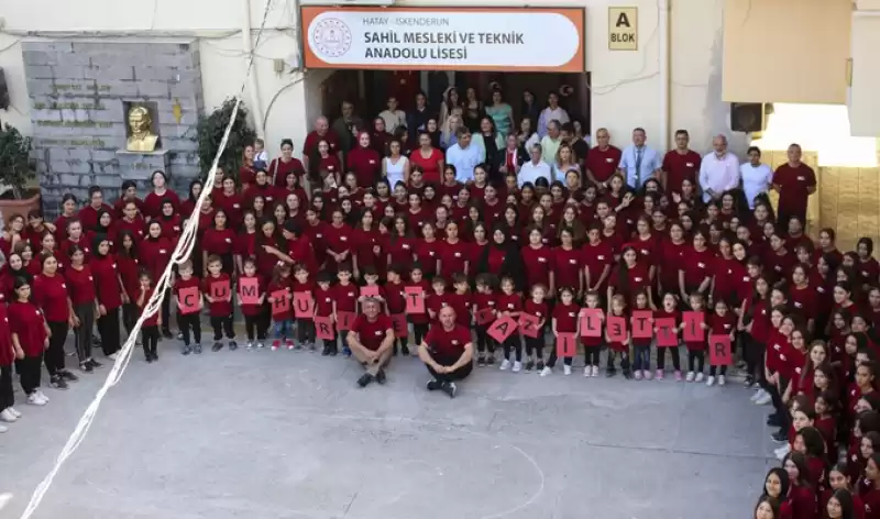 Hatay'da öğrencilerden 