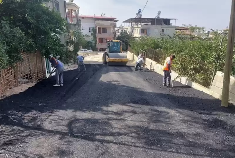 Samandağ Belediyesi Asfalt Seferberliği Başlattı