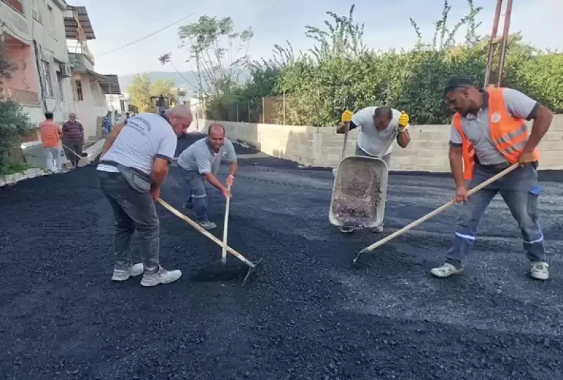 Samandağ Belediyesi Asfalt Seferberliği Başlattı