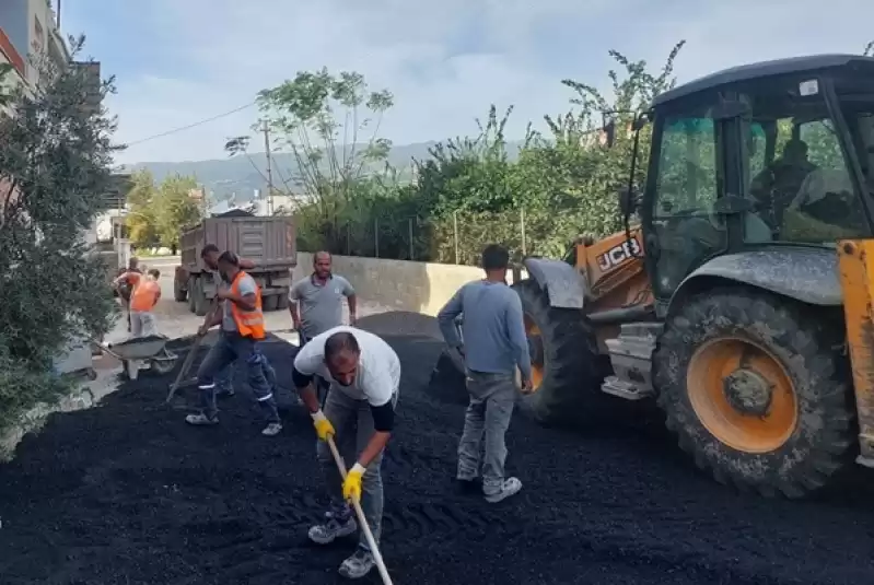 Samandağ Belediyesi Asfalt Seferberliği Başlattı