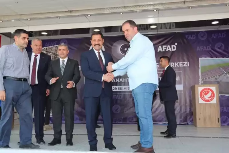 Hatay'da Afetzede Esnaf Için Yapılan