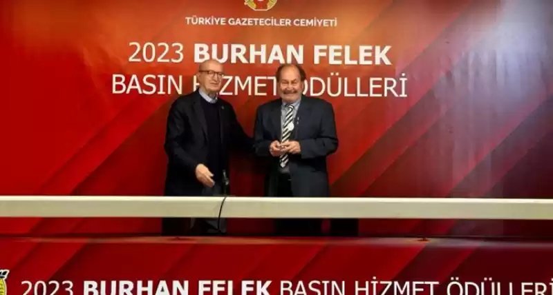 2023 Burhan Felek Basın Hizmet Ödülleri Töreni Yapıldı