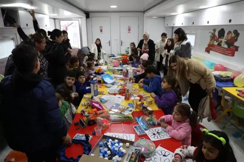 HBB Ve Rotary Iş Birliği Ile Mobil Anaokulu Hizmete Girdi
