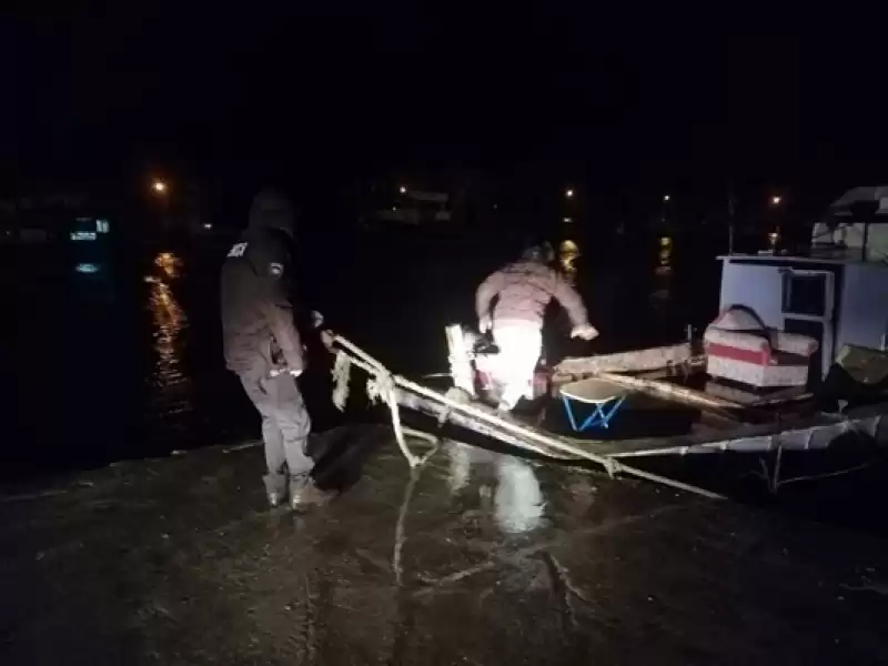 Halat Koparan Iki Tekne Bir Tekneyi Batırdı!