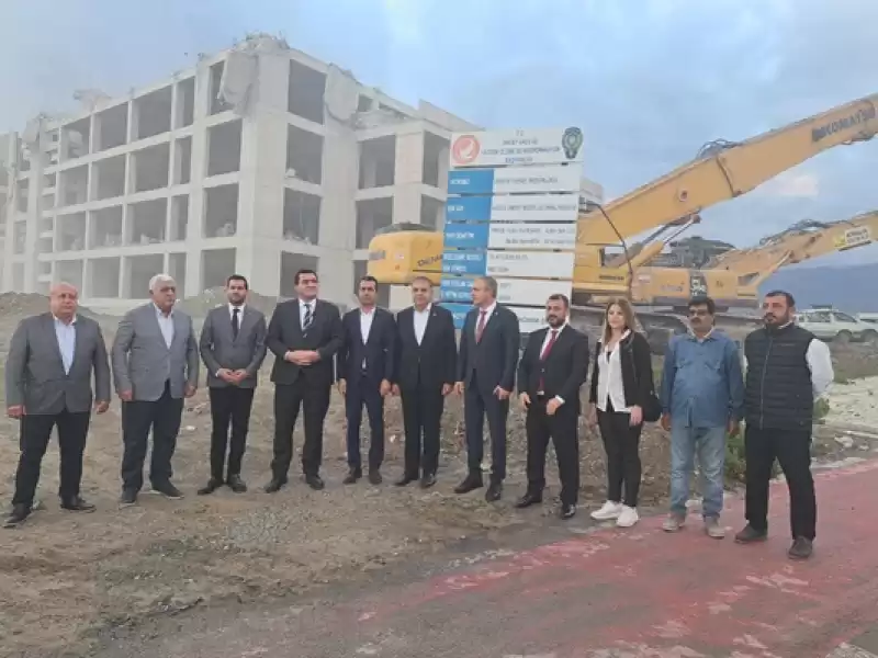 Yıkılan Hatay Emniyet Binası Meclis Gündeminde