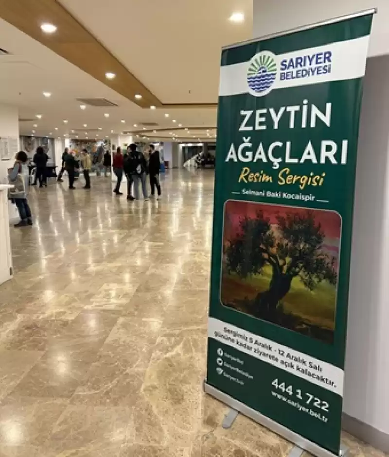 İstanbul'da Hatay'ın 'zeytin Ağaçları' Sergisi