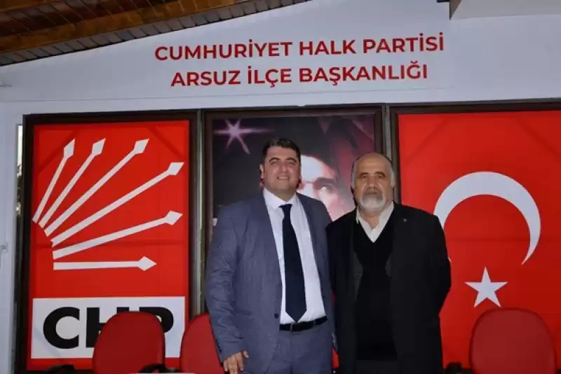 Hasan Arslan Arsuz Belediye Başkanlığı Için Aday Oldu