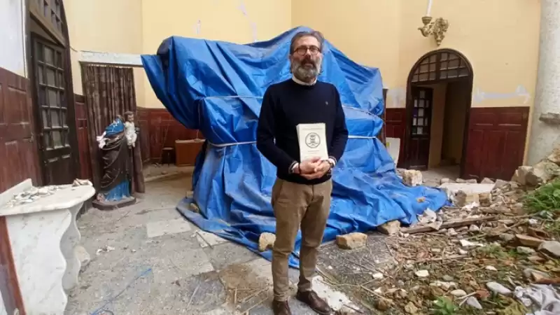 Yıkılan Kilisenin Tarihi Kitapçık Haline Getirildi