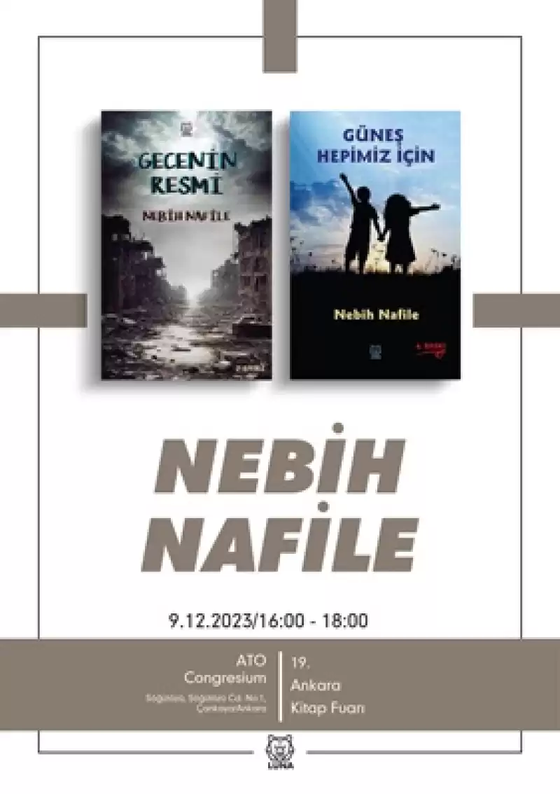 Antakyalı Nebih Nafile Ankara Kitap Fuarı’nda