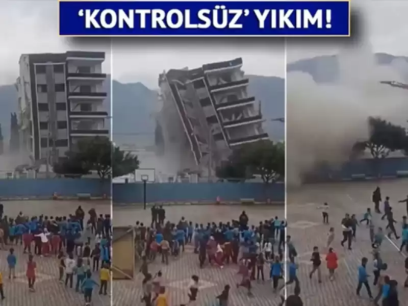 Kontrolsüz Yıkım öğrencilere Travma Yaşattı!