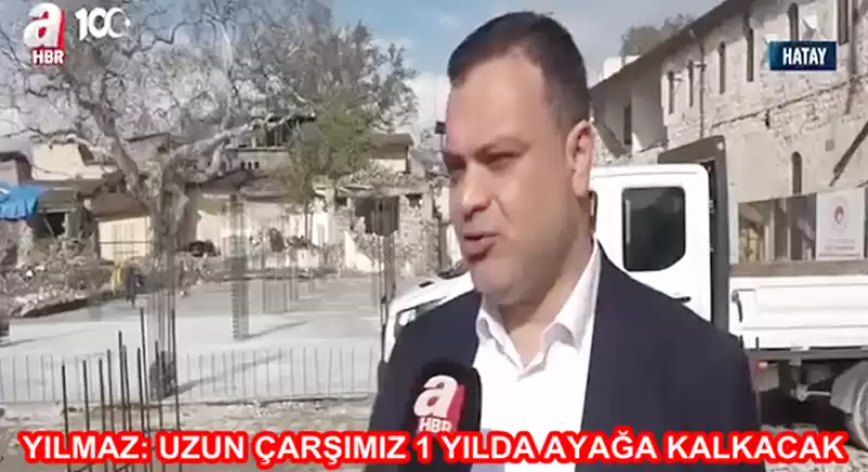 Yılmaz: Uzun çarşımız 1 Yılda Ayağa Kalkacak