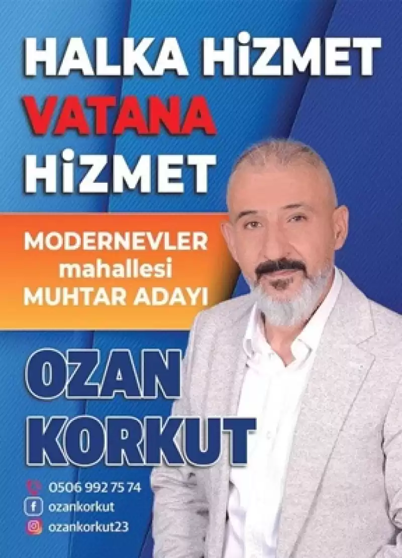 Gazeteci Korkut Mahallesine Muhtar Adayı Oldu