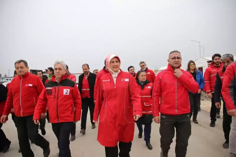 Türk Kızılay Depremzedelere Kış Yardımı Programını Hatay'dan Başlattı 