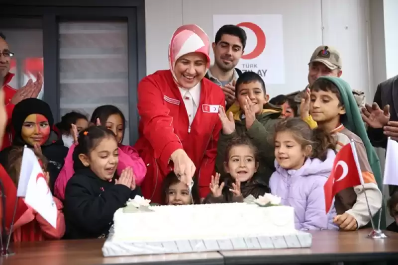 Hatay'da Türk Kızılay 100. Yıl Kütüphanesi Açıldı