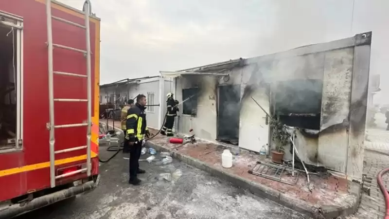 Çadır Ve Konteyner Kentte Yangın Korkusu!