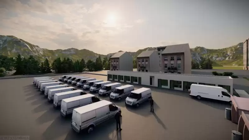 HBB’den Dörtyol’a Yeni Minibüs Garajı