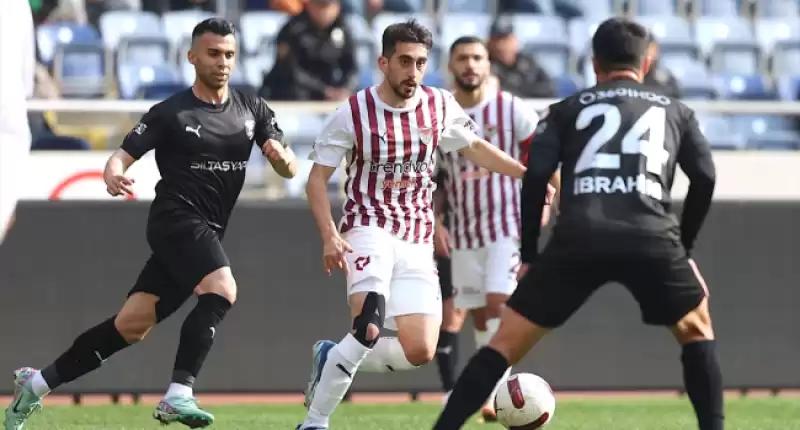 Hatayspor'da Tehlike çanları 1-1