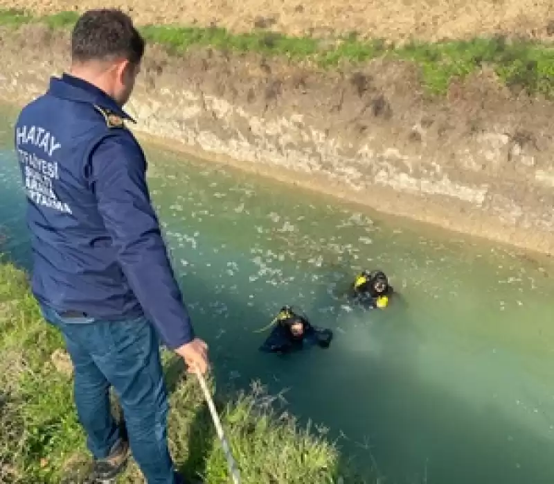 Hatay'da Sulama Kanalında Erkek Cesedi Bulundu