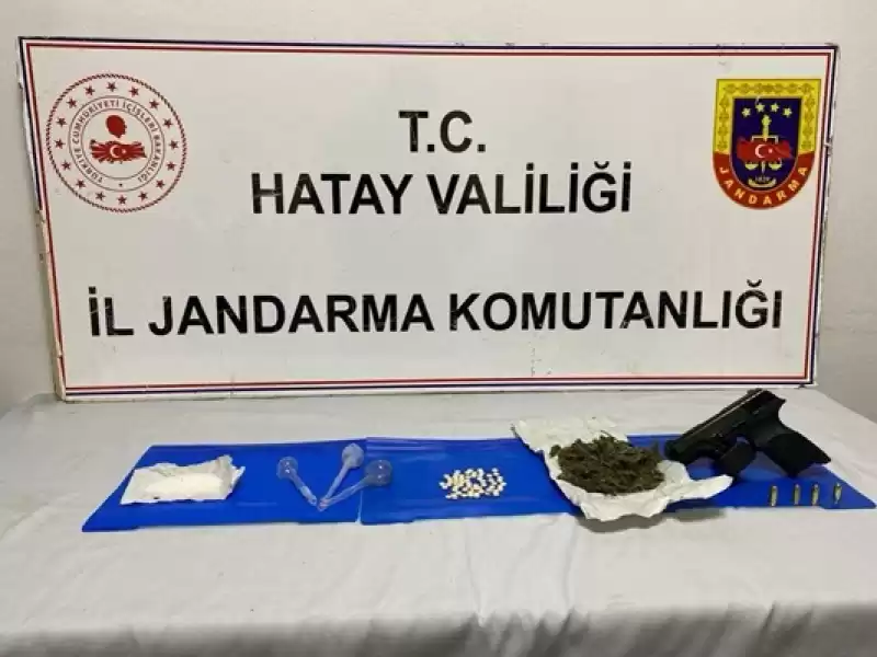 Hatay'da Uyuşturucu Operasyonunda 2 şüpheli Yakalandı