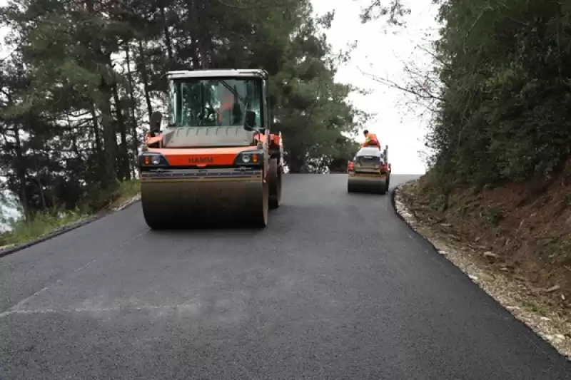 Çınarlı – Çökek Mahallesi Arası Bağlantı Yolu Asfaltlandı