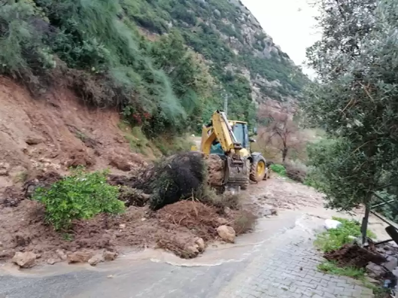 Kuvvetli Yağışlar Sonrası HBB Il Genelinde Müdahalelerde Bulunuyor