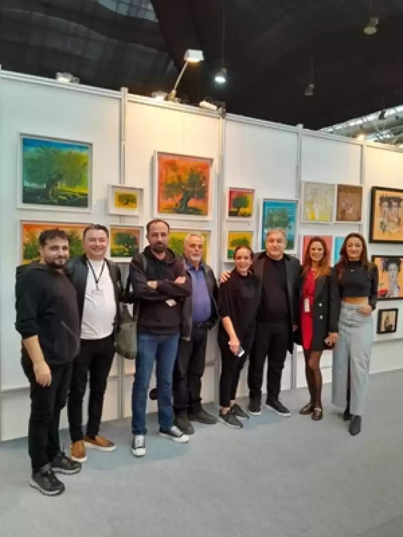 Hataylı Ressamlar Antalya çağdaş Sanat Fuarında Göz Kamaştırdı