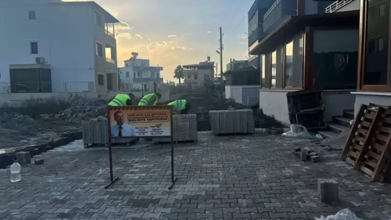 HBB Deprem Ve Yağışlar Nedeniyle Hasar Gören Yolları Yeniliyor