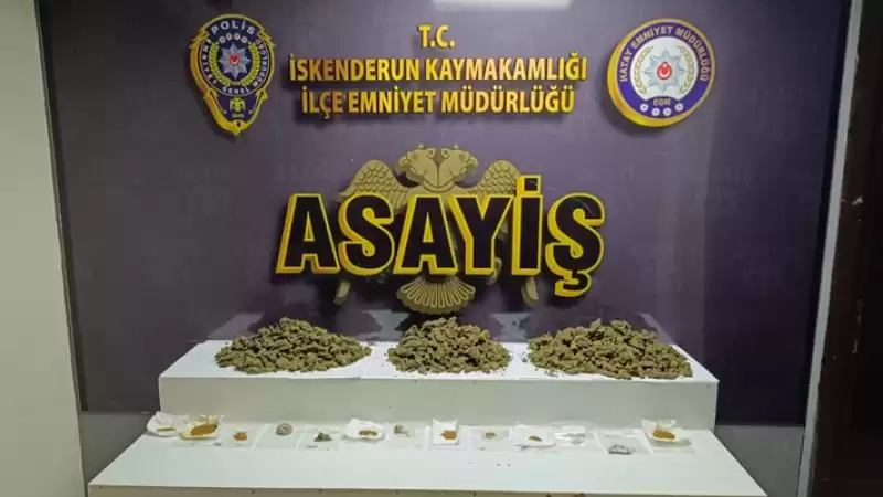 Hatay'da Uyuşturucu Operasyonlarında 21 şüpheli Yakalandı