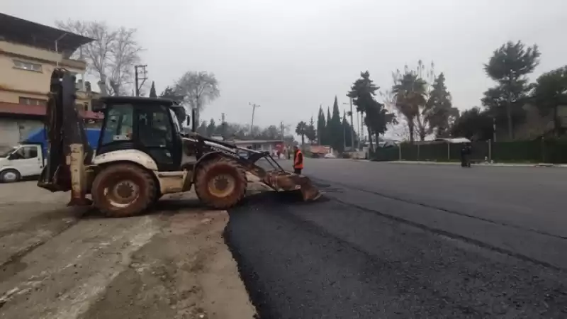 Antakya Belediyesi Asfalt Atağı Bağrıyanık Mahallesi’nde Sürdü