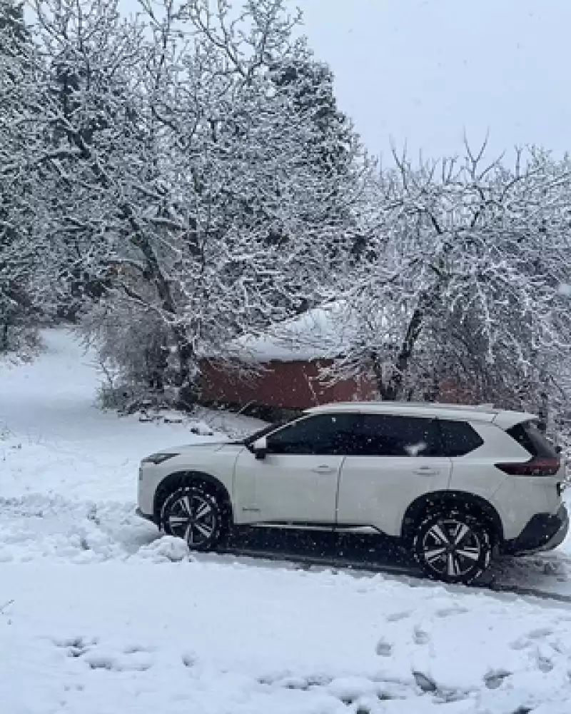 Dörtyol Yaylaları Beyaza Büründü