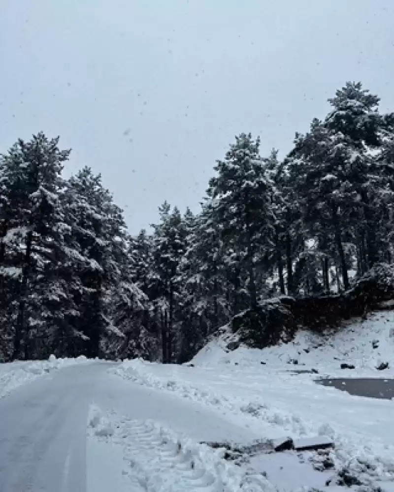 Dörtyol Yaylaları Beyaza Büründü