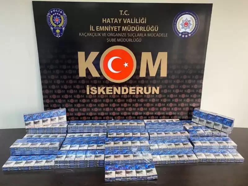 Hatay'da Kaçakçılık Operasyonunda 540 Paket Sigara Ele Geçirildi